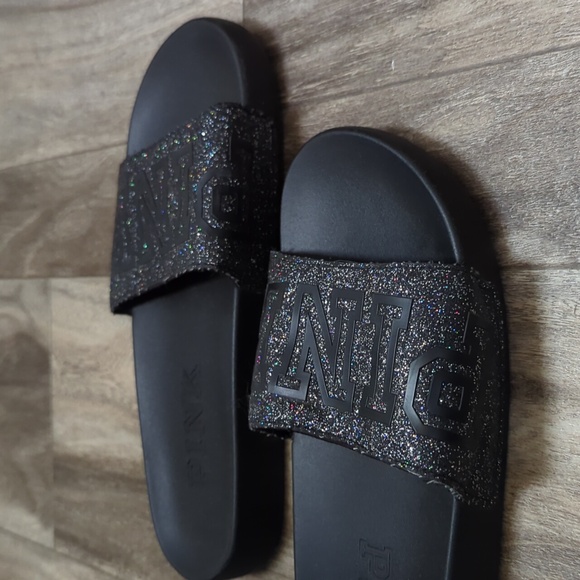 PINK M Bling Slide - Picture 2 of 4